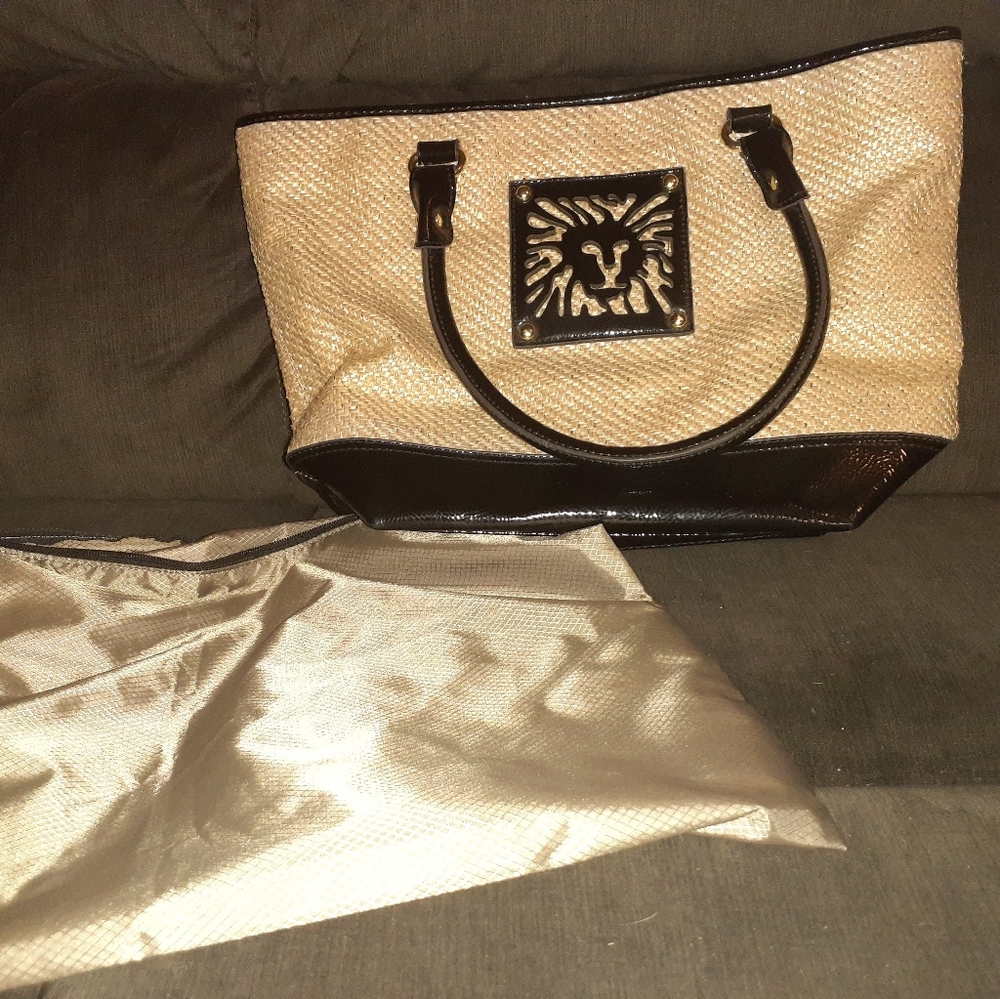 Anne Klein purse with dust